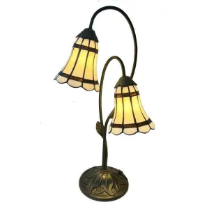 Amesbury Double Tiffany Lamp - Tiffany Lighting Direct