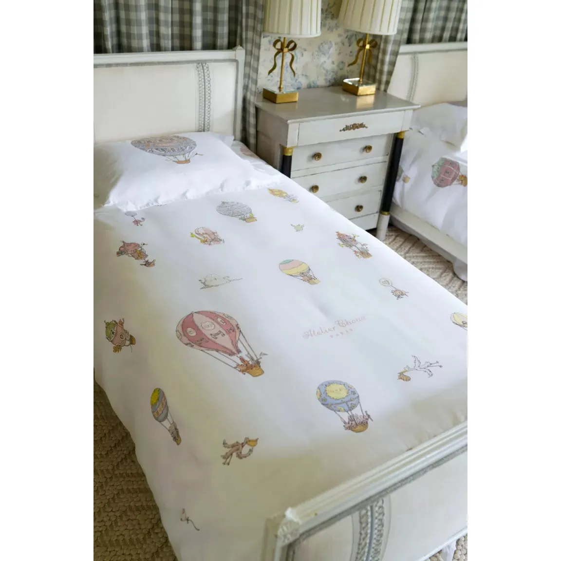 Atelier Choux Single Bed Duvet Cover - Hot Air Balloons