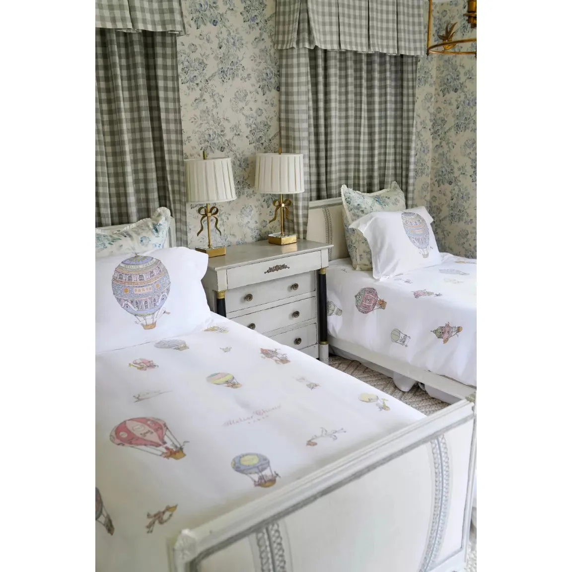 Atelier Choux Single Bed Duvet Cover - Hot Air Balloons