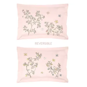 Atelier Choux Single Bed Pillow Cover in Bloom Pink