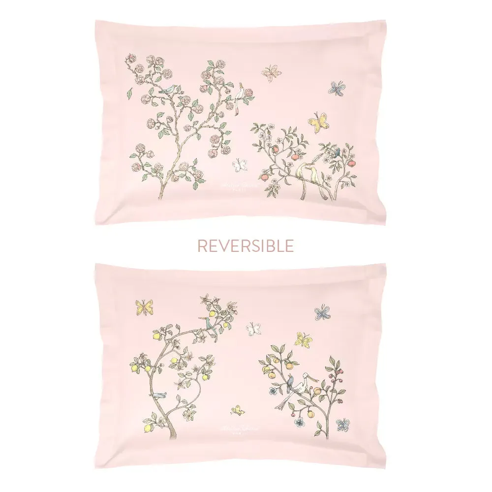 Atelier Choux Single Bed Pillow Cover in Bloom Pink