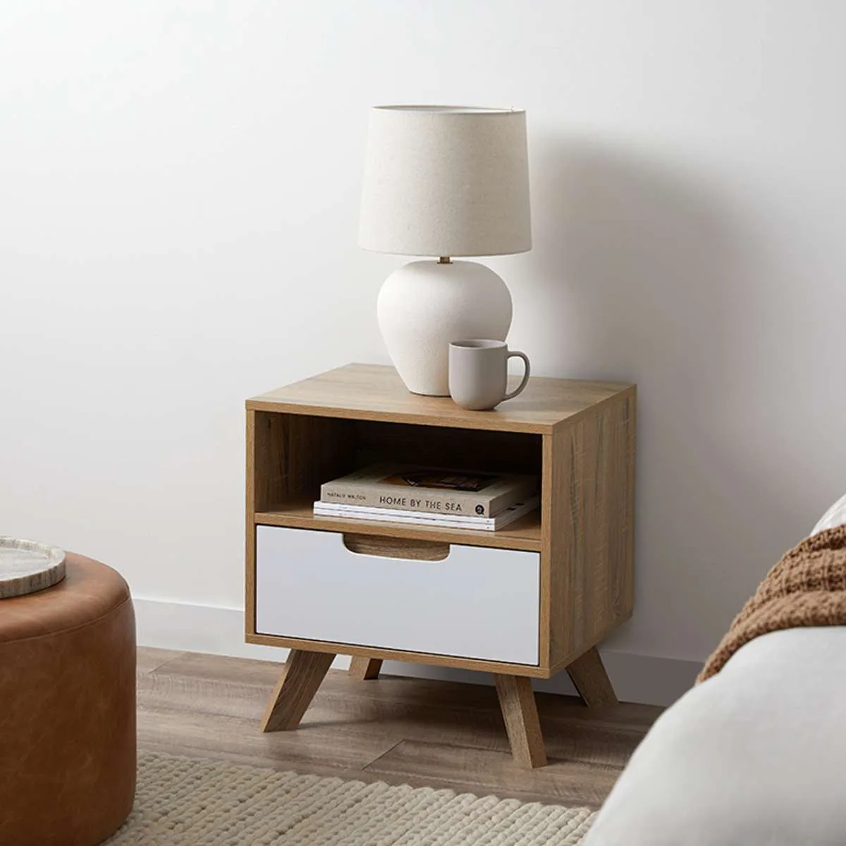 Chelsea Bedside Table Mocka