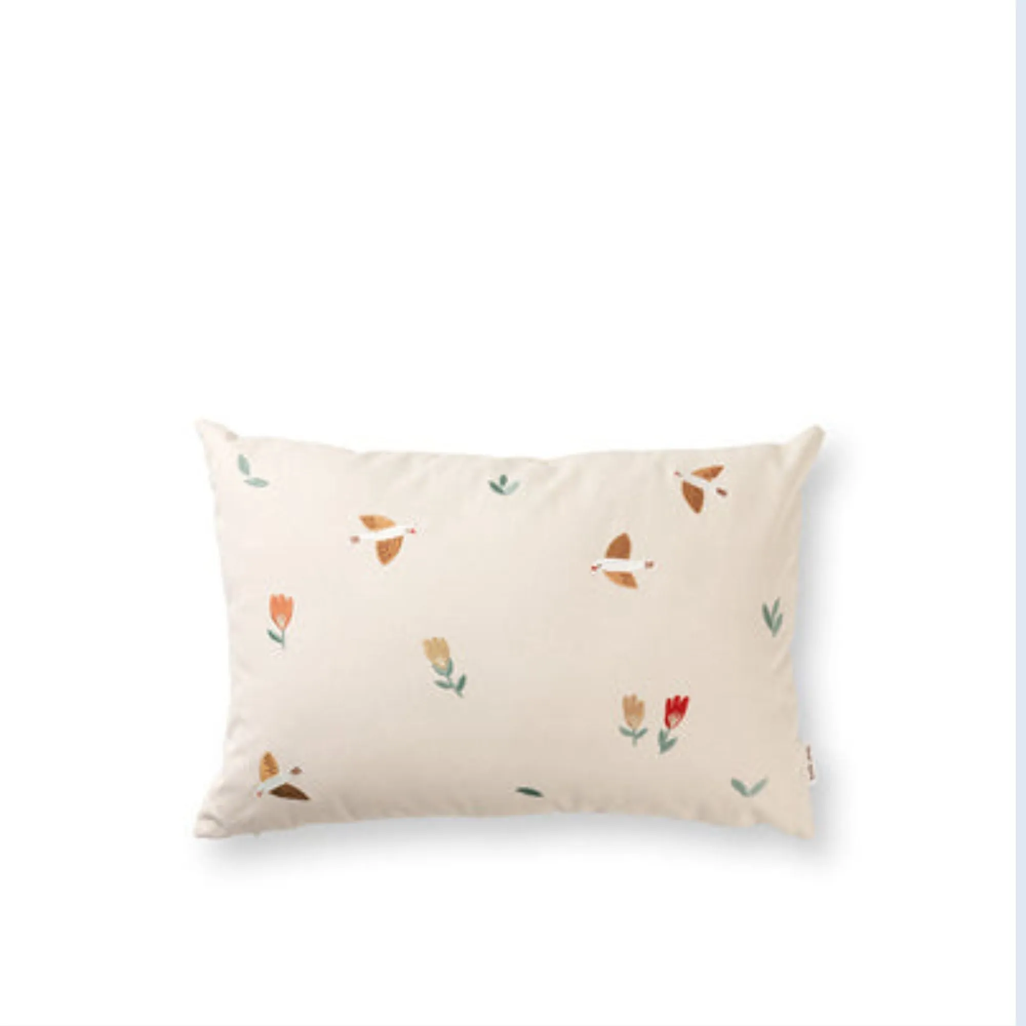 Dear April Cinna Cushion, Embroidered Canvas, 40X60 CM, Songbirds