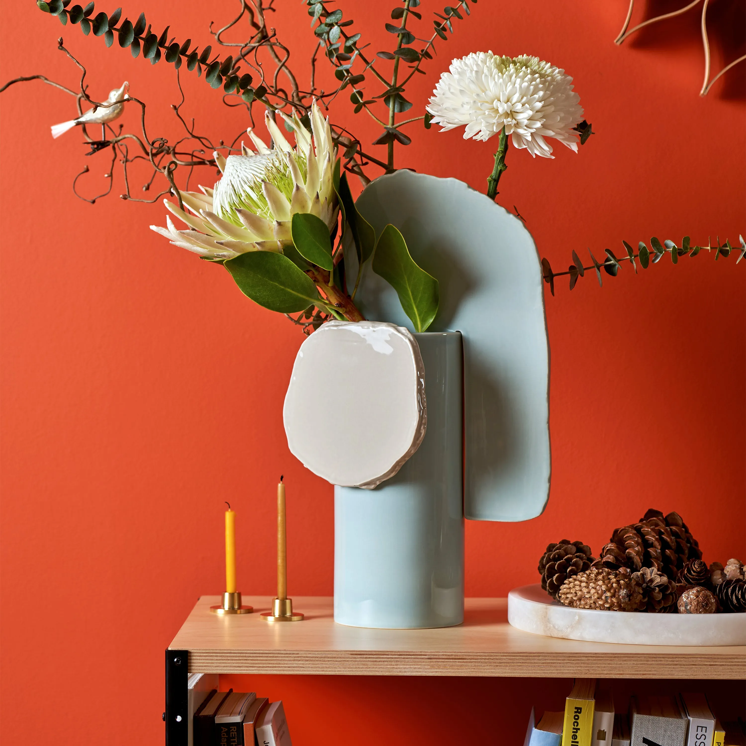 Decoupage Vase