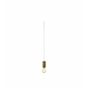 Fdb Mbler U1 Hiti Pendant Suspension, Natural