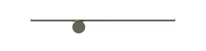 Flos Coordinates W1 Wall Lamp, Argent