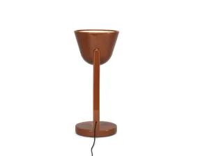 Flos Cramique Table Lamp Up, Rust Red
