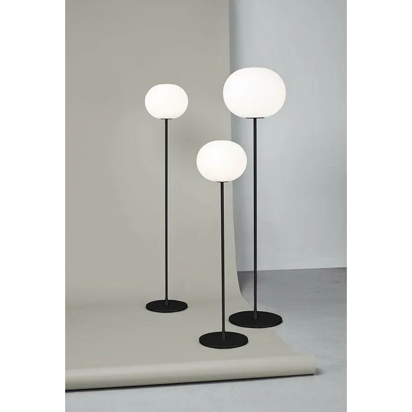 Flos Glo Ball F1 Floor Lamp, Black Matt