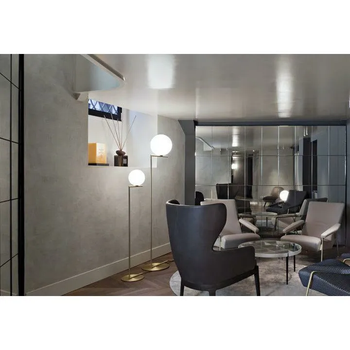 Flos Ic Light F1 Floor Lamp, Chrome