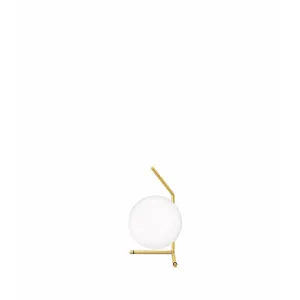 Flos Ic Light T1 Low Table Lamp, Brass
