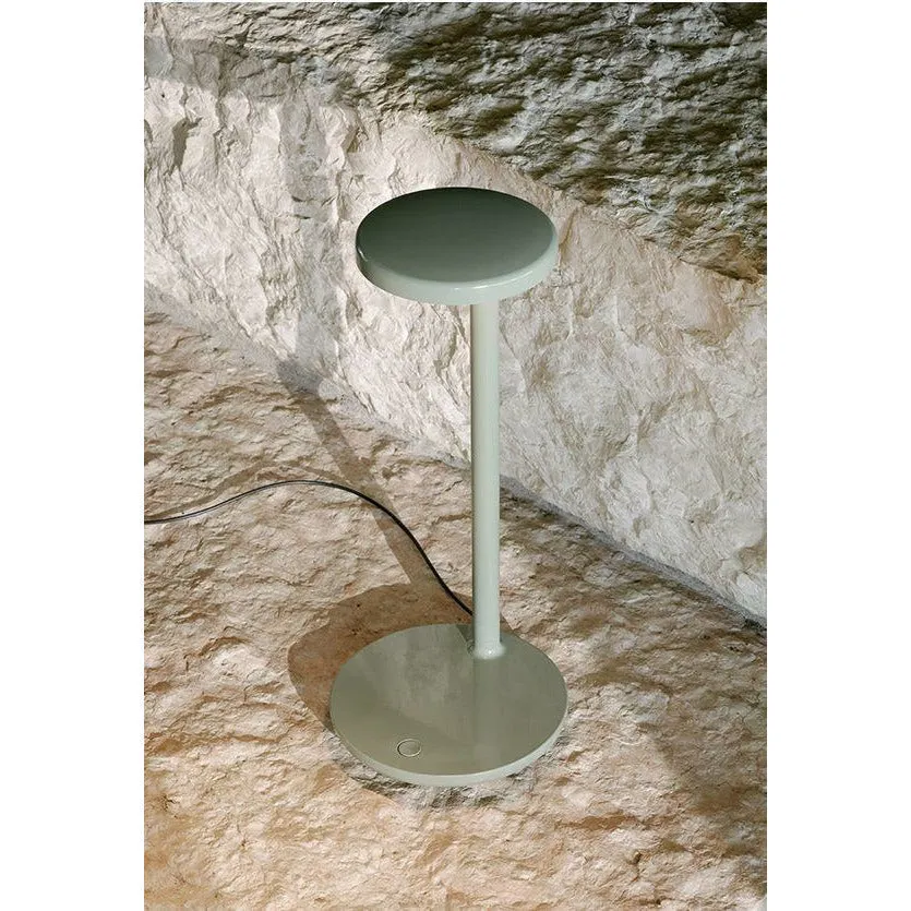 Flos Oblique Table Lamp, Matt White