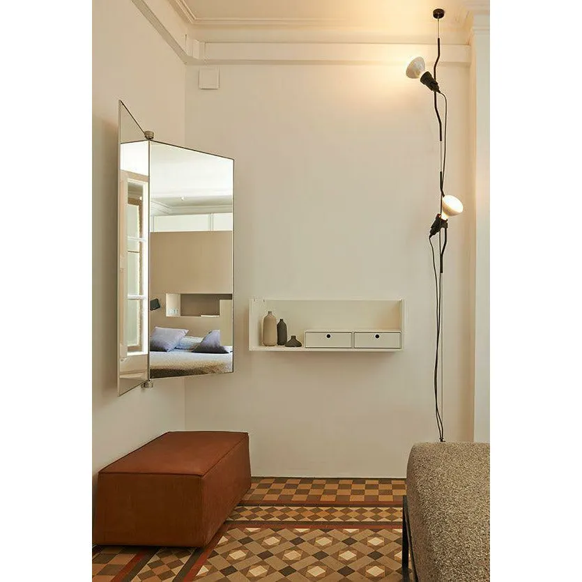 Flos Parentesi Suspension Lamp With Dimmer, Black