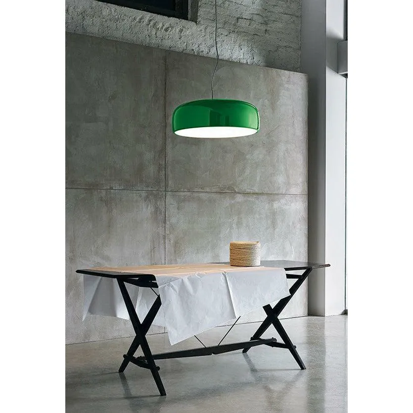 Flos Smithfield S Pro Pendant Lamp, Black Matt