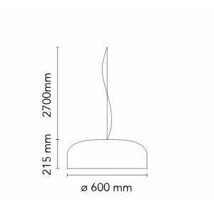 Flos Smithfield S Pro Pendant Lamp, Black Matt