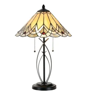 Harrogate Tiffany Table Lamp - Tiffany Lighting Direct