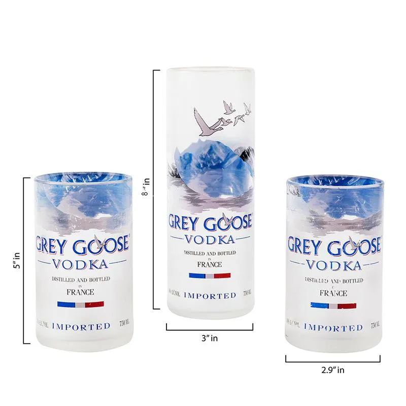 Kavi Grey Goose Glasses (Set of Three)
