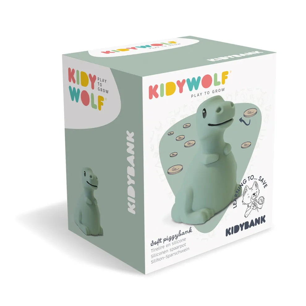 Kidywolf Dino Piggy Bank