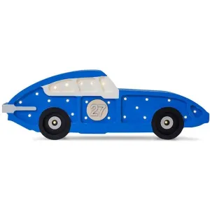 Little Lights Race Car Lamp Cobalt Blue