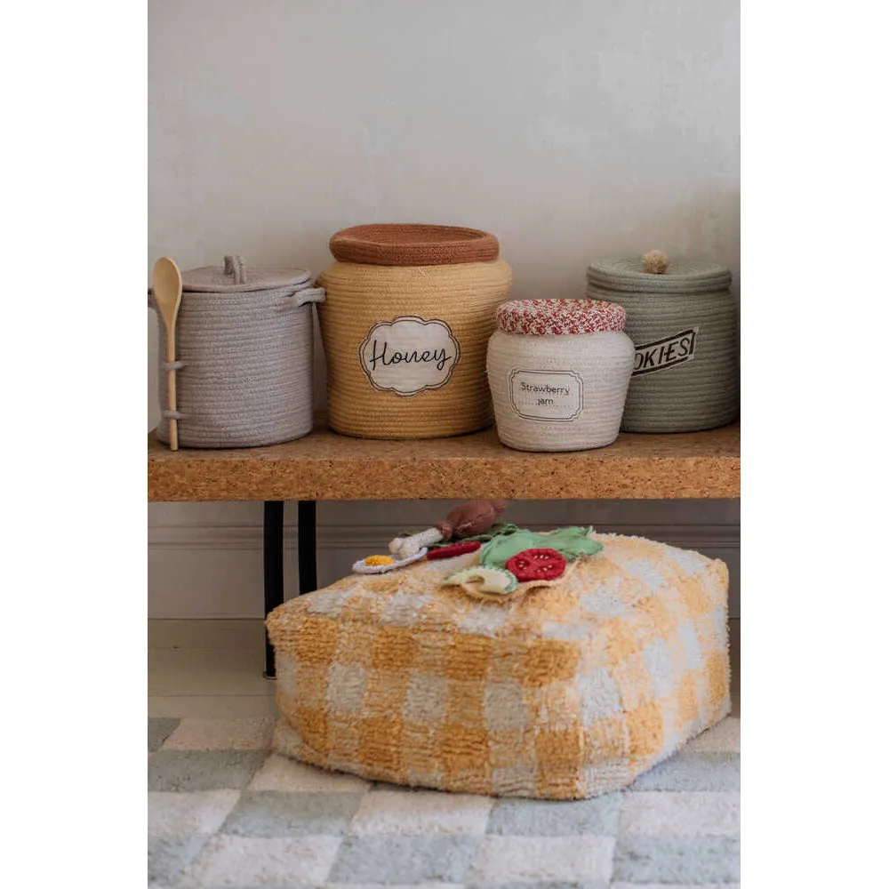 Lorena Canals Kitchen Basket Honey Pot - 28x28x27cm