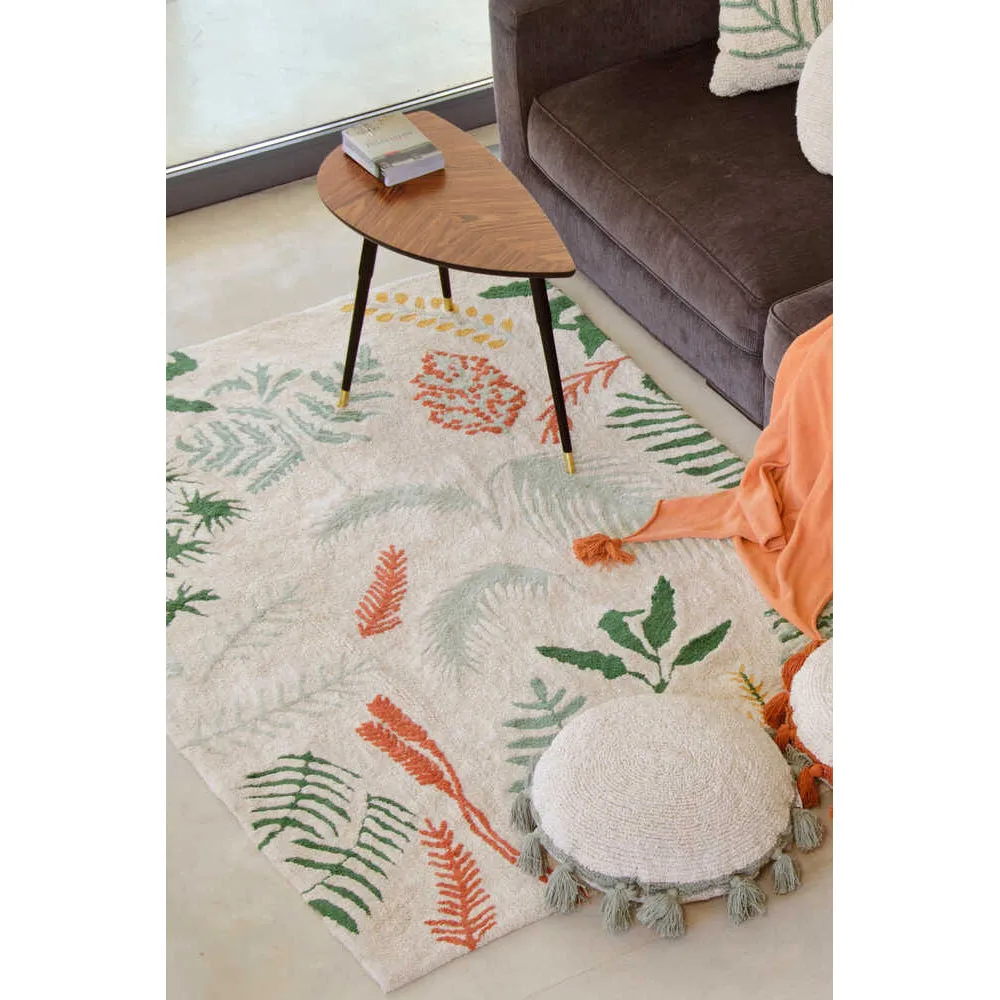 Lorena Canals Maxi Rugs Botanic Machine Washable Cotton Rug - 200x300cm (Pre-Order; Est. Delivery in 4-8 Weeks)