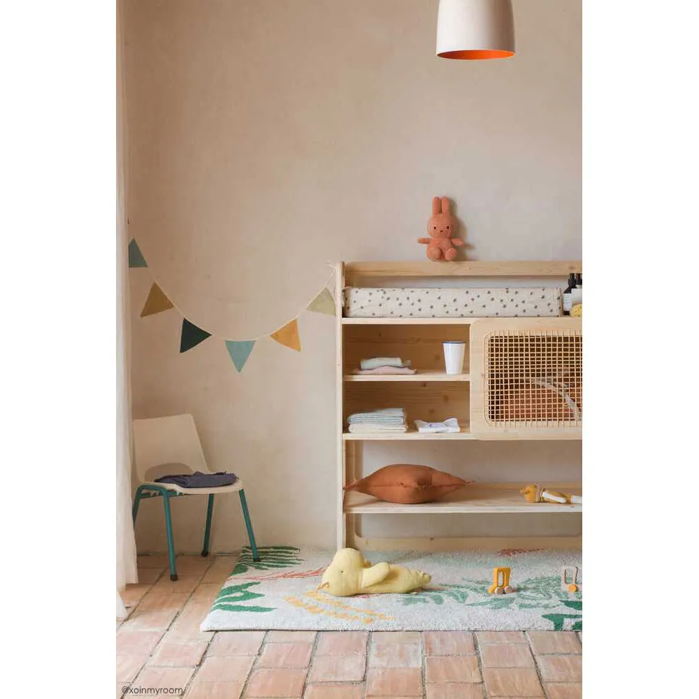 Lorena Canals Maxi Rugs Botanic Machine Washable Cotton Rug - 200x300cm (Pre-Order; Est. Delivery in 4-8 Weeks)