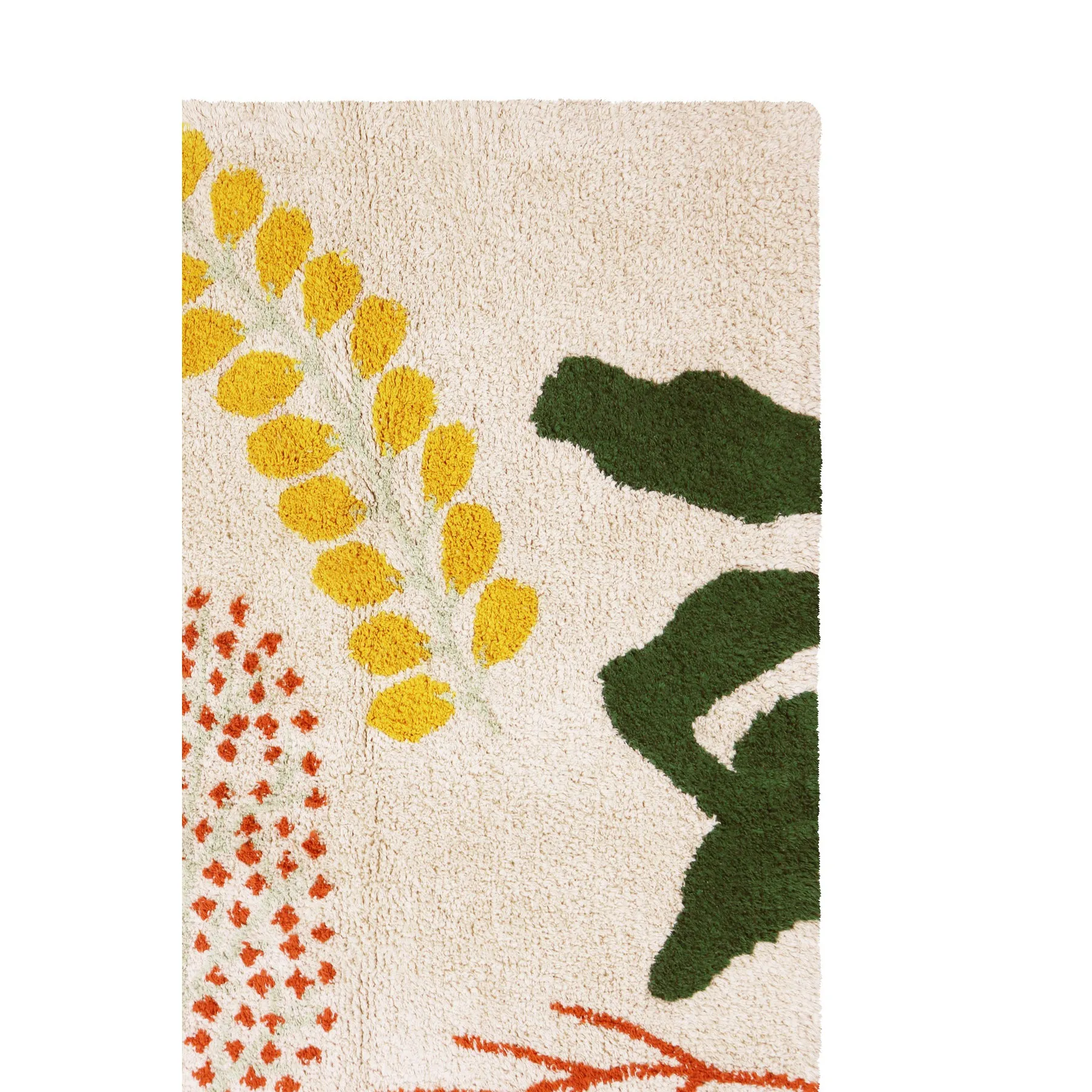 Lorena Canals Maxi Rugs Botanic Machine Washable Cotton Rug - 200x300cm (Pre-Order; Est. Delivery in 4-8 Weeks)