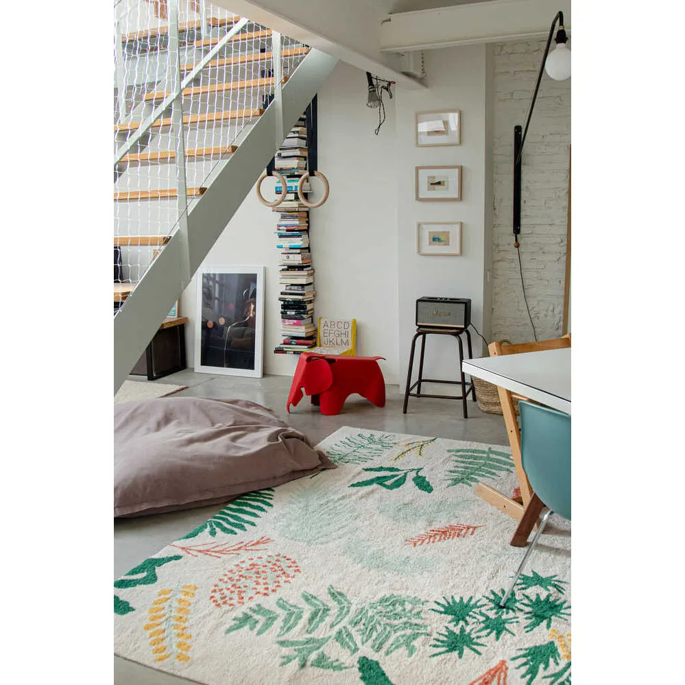 Lorena Canals Maxi Rugs Botanic Machine Washable Cotton Rug - 200x300cm (Pre-Order; Est. Delivery in 4-8 Weeks)
