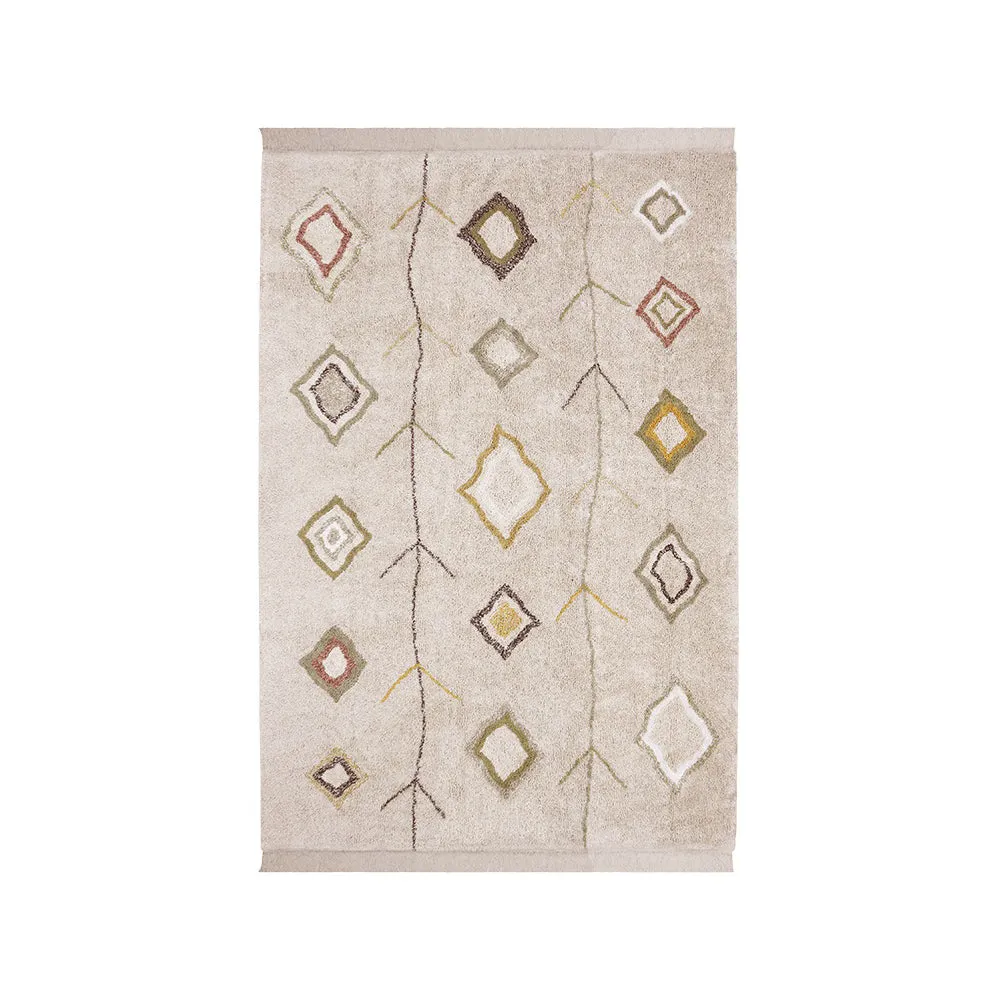 Lorena Canals Maxi Rugs Kaarol Earth Machine Washable Cotton Rug - 200x300cm (Online Exclusive)