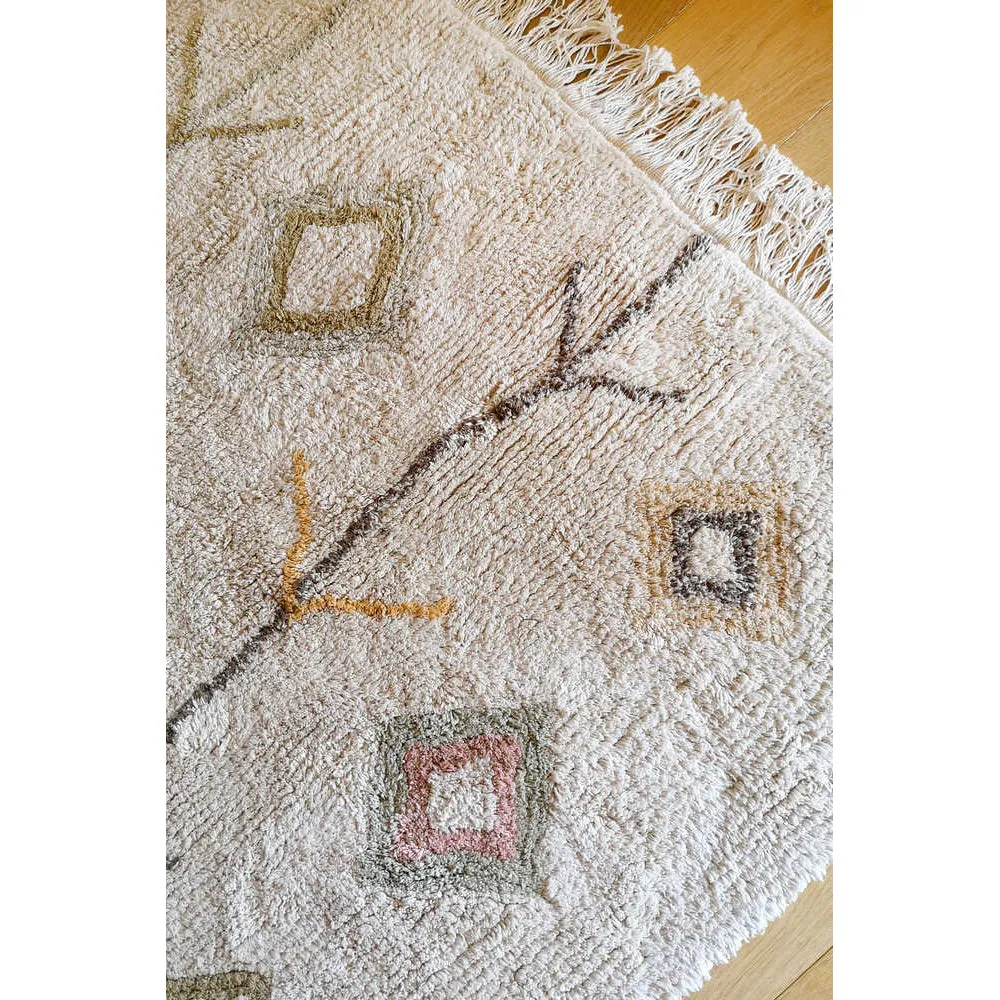 Lorena Canals Maxi Rugs Kaarol Earth Machine Washable Cotton Rug - 200x300cm (Online Exclusive)