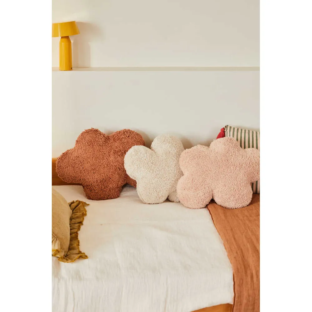 Lorena Canals Mushroom Hunters Clouds Rose Machine Washable Floor Cushion - 40x50cm (Online Exclusive)