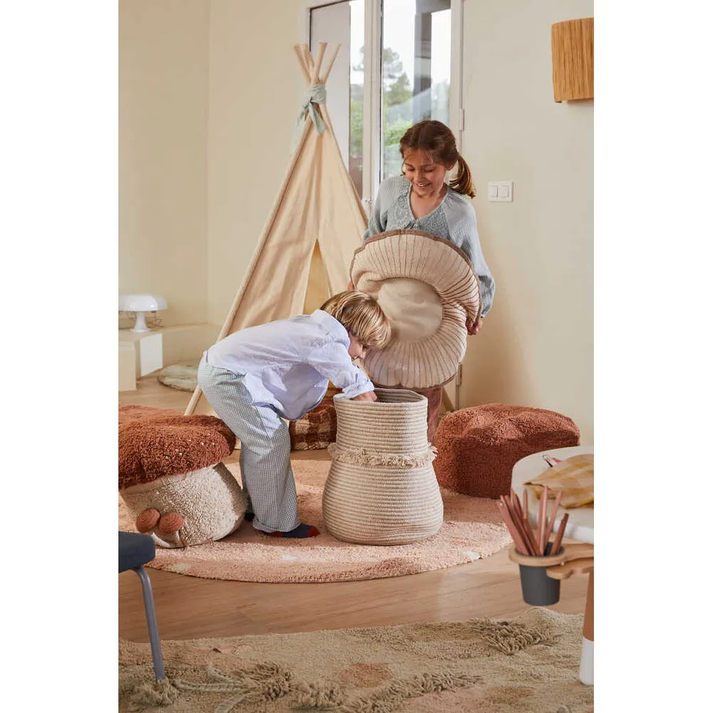 Lorena Canals Mushroom Hunters Giant Mushroom Basket - 45x40x40cm (Online Exclusive)