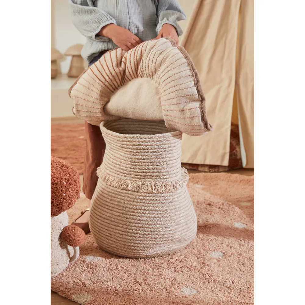 Lorena Canals Mushroom Hunters Giant Mushroom Basket - 45x40x40cm (Online Exclusive)