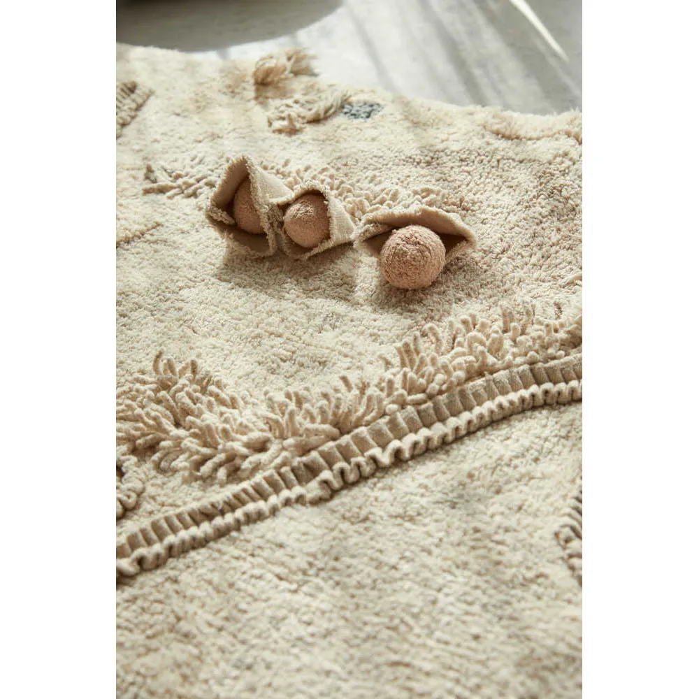 Lorena Canals Sea Wonders Seabed Machine Washable Cotton Play Rug - 140x200cm (Pre-Order; Est. Delivery in 4-8 Weeks)