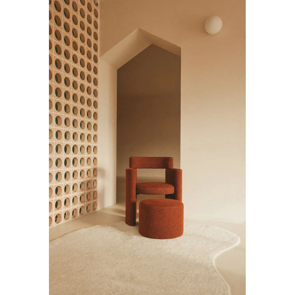 Lorena Canals Silhouettes Silhouette Natural Machine Washable Woolable Rug - 150x200cm (Online Exclusive)
