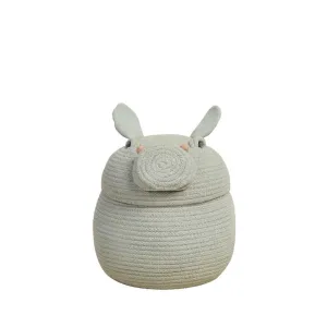 Lorena Canals The Animal Crew Basket Henry The Hippo - 25x25x30cm