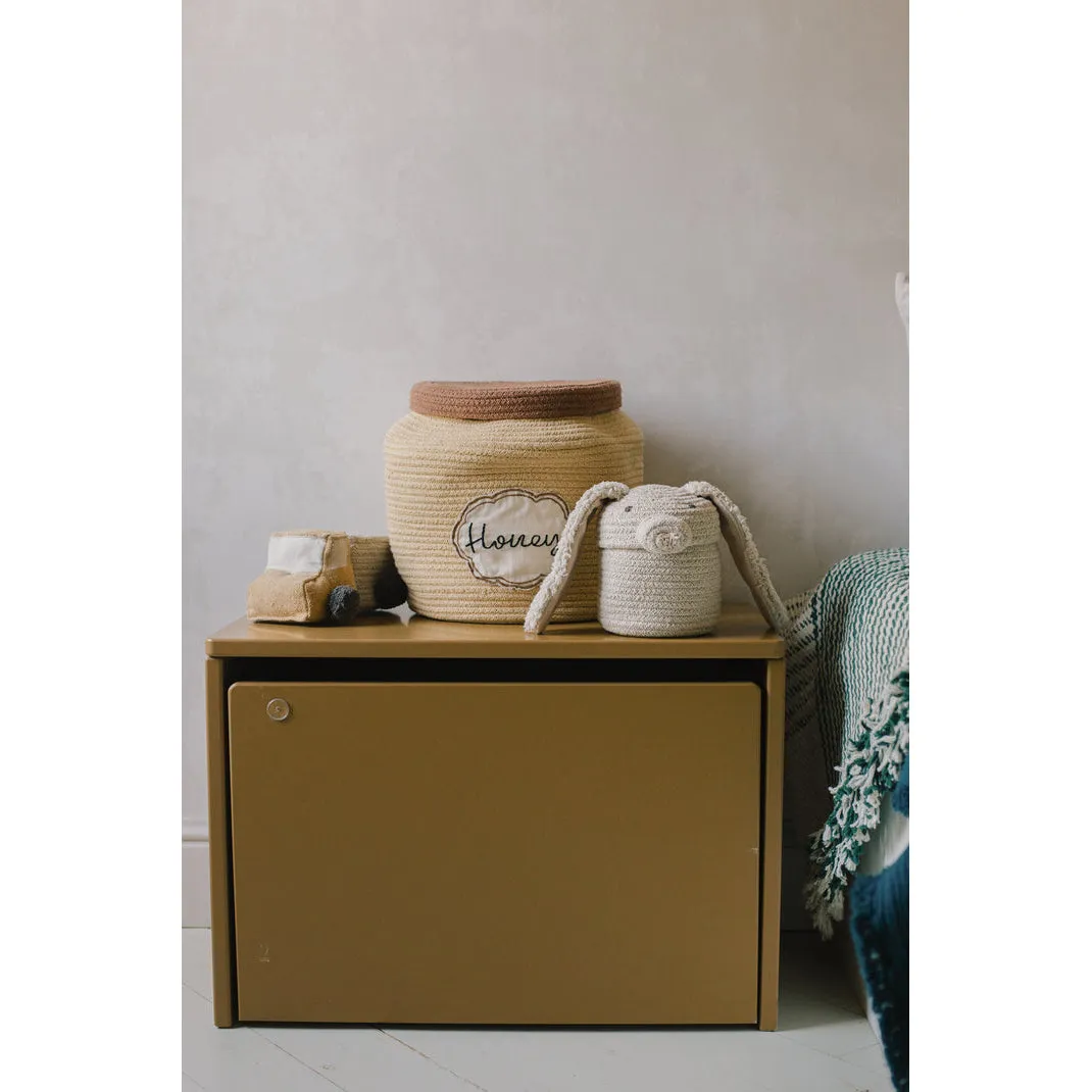 Lorena Canals The Animal Crew Mini Rita the Rabbit Basket - 15x15cm (Online Exclusive)