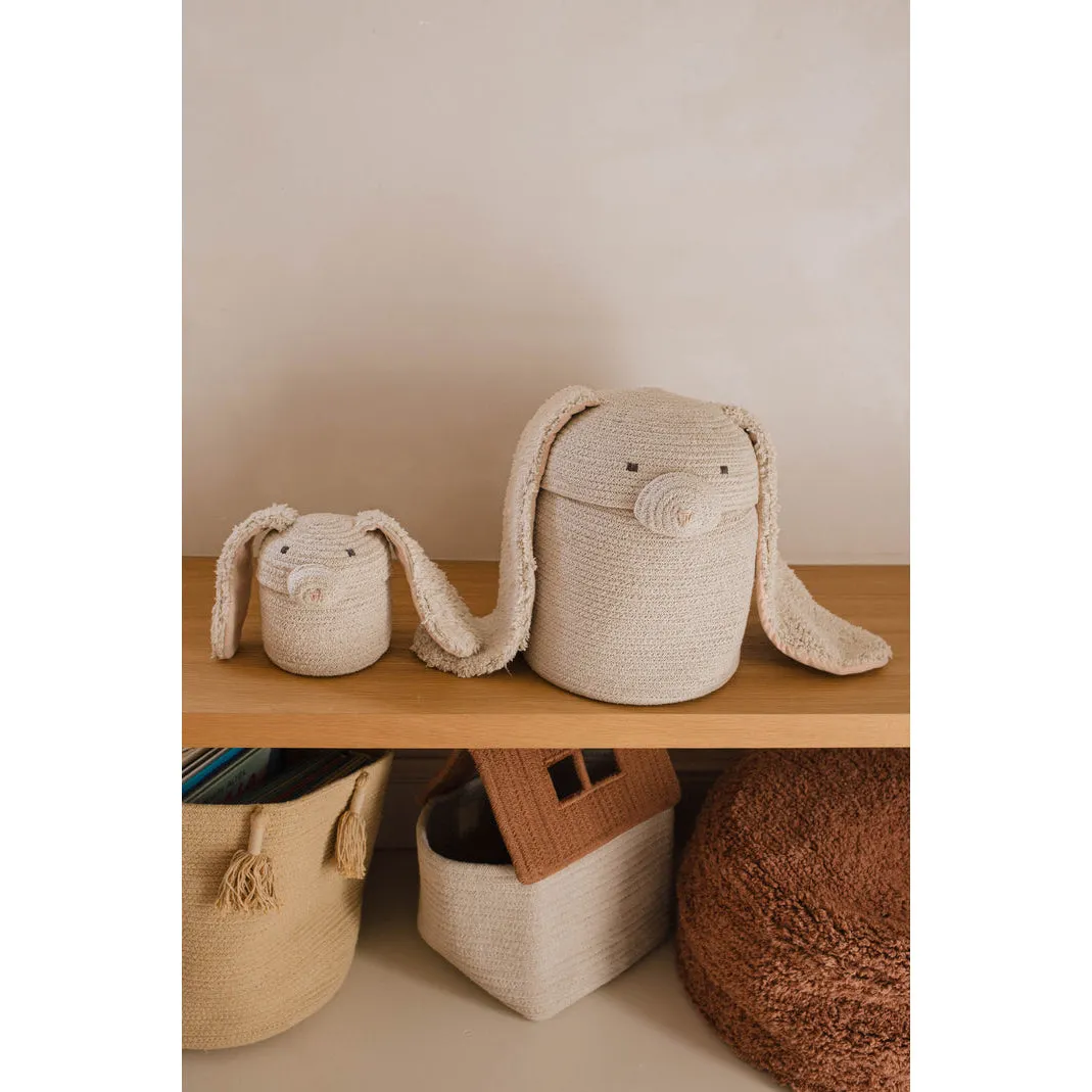 Lorena Canals The Animal Crew Mini Rita the Rabbit Basket - 15x15cm (Online Exclusive)