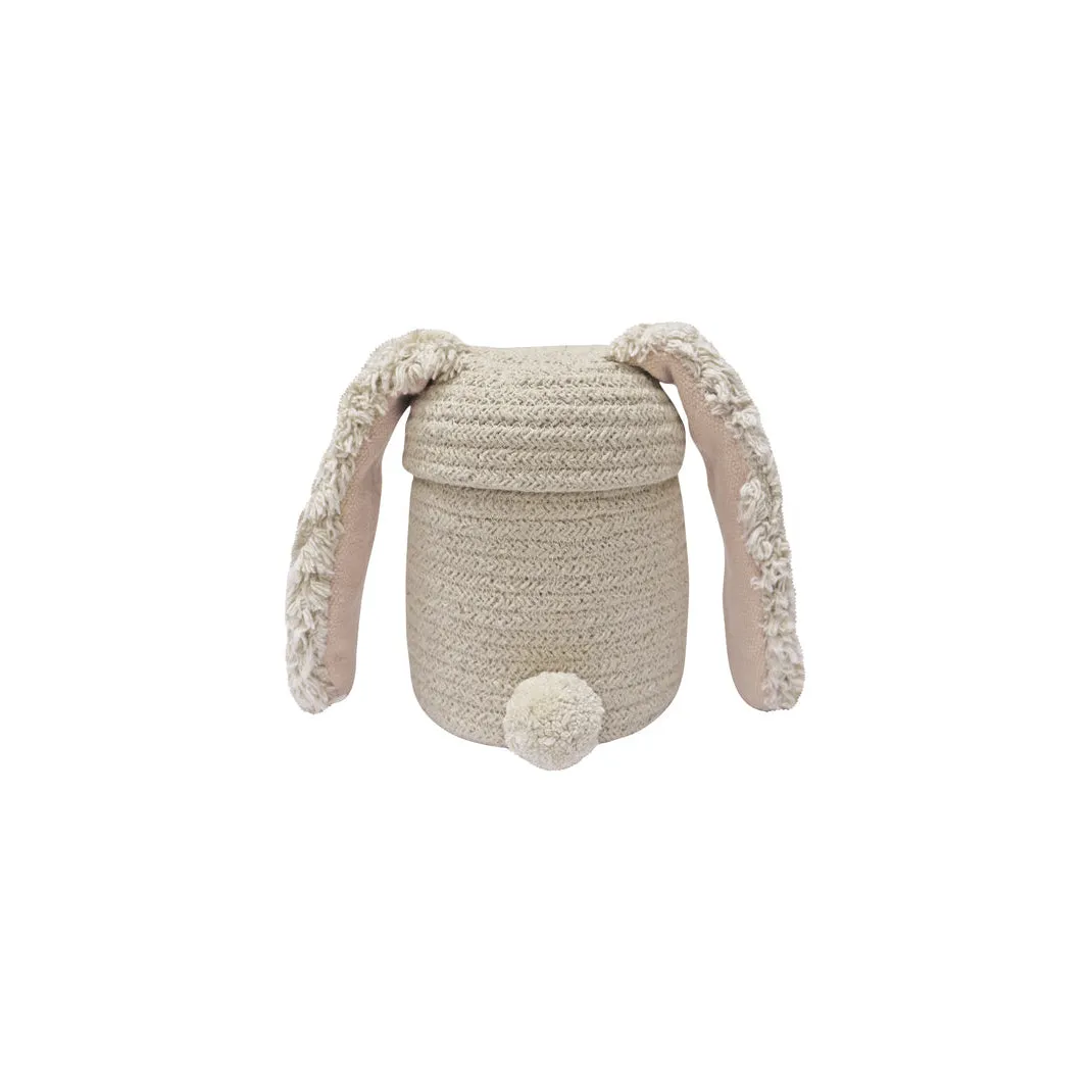 Lorena Canals The Animal Crew Mini Rita the Rabbit Basket - 15x15cm (Online Exclusive)