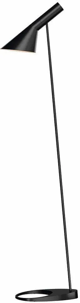 Louis Poulsen Aj Floor Lamp, Black