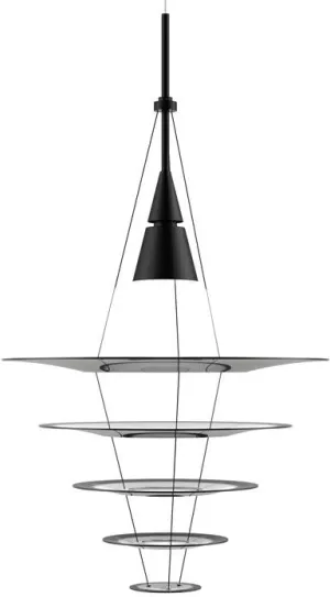 Louis Poulsen Enigma 545 Pendant, Black