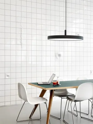 Louis Poulsen Lp Slim Round Pendant  250 Mm, Black