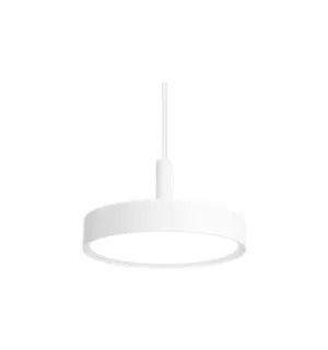 Louis Poulsen Lp Slim Round Pendant  250 Mm, White
