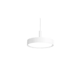 Louis Poulsen Lp Slim Round Pendant  440 Mm, White