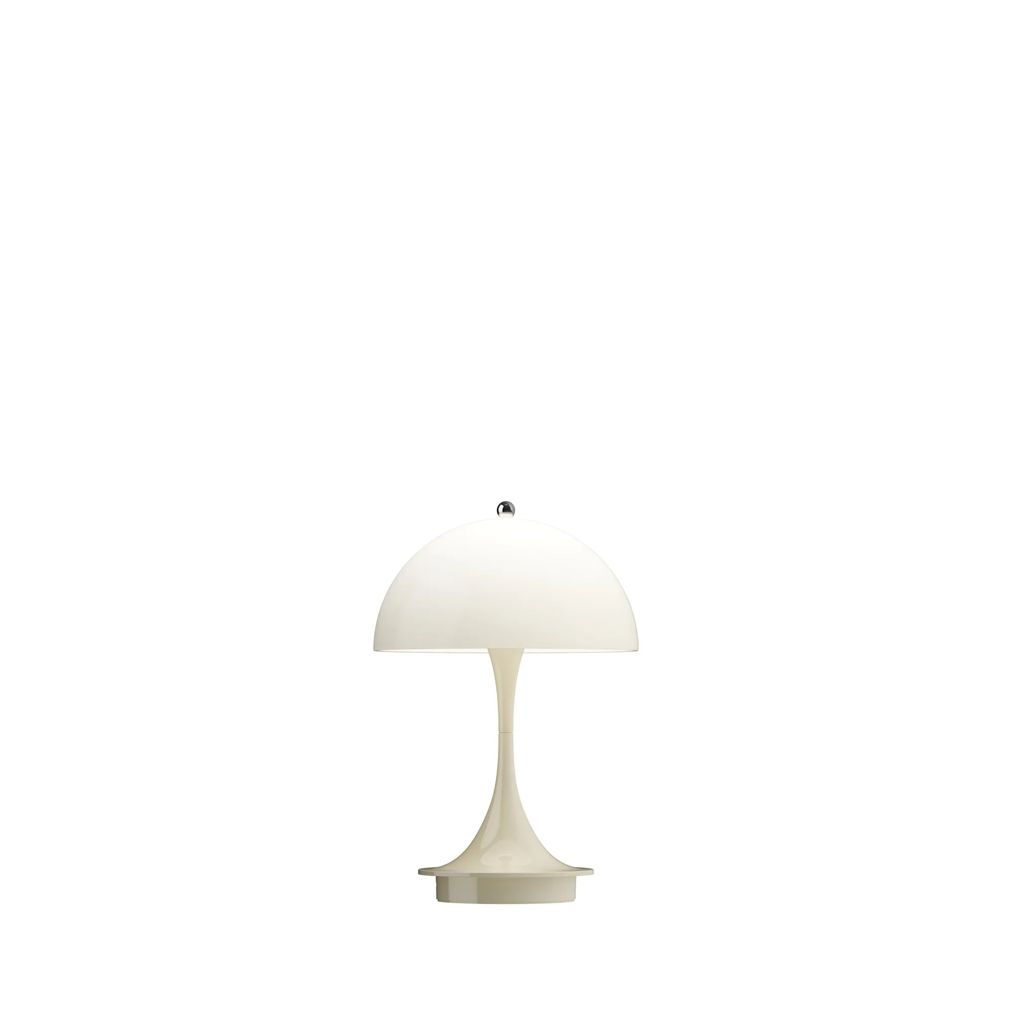 Louis Poulsen Panthella 160 Portable Table Lamp V3, Opal Beige