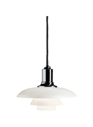 Louis Poulsen Ph 2/1 Pendant, Chrome Plated