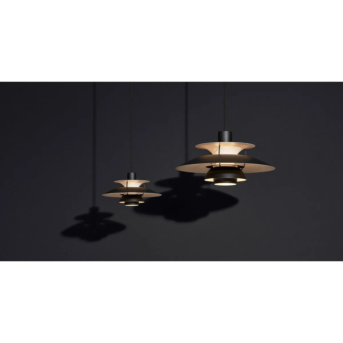 Louis Poulsen Ph 5 Mini Pendant, Black