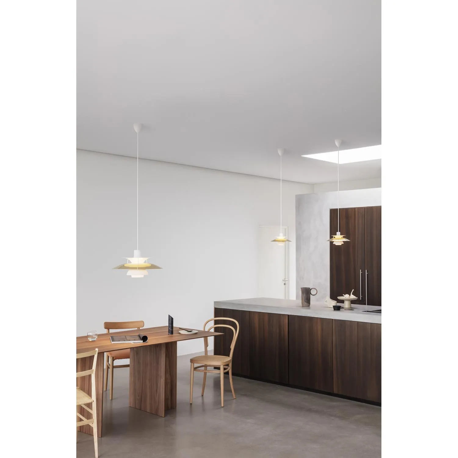 Louis Poulsen Ph 5 Pendant, Brass