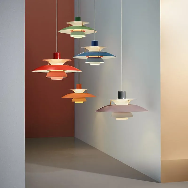 Louis Poulsen Ph 5 Pendant, Hues Of Green