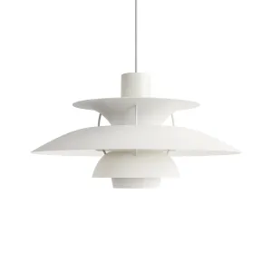 Louis Poulsen Ph 5 Pendant, Monochrome White