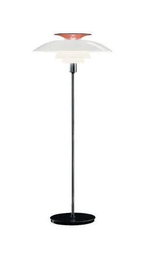 Louis Poulsen Ph 80 Floor Lamp, Acrylic Opal White